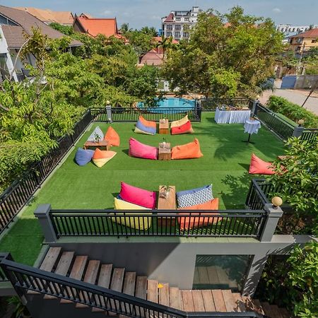 Les Bambous Village Siem Reap Exterior photo
