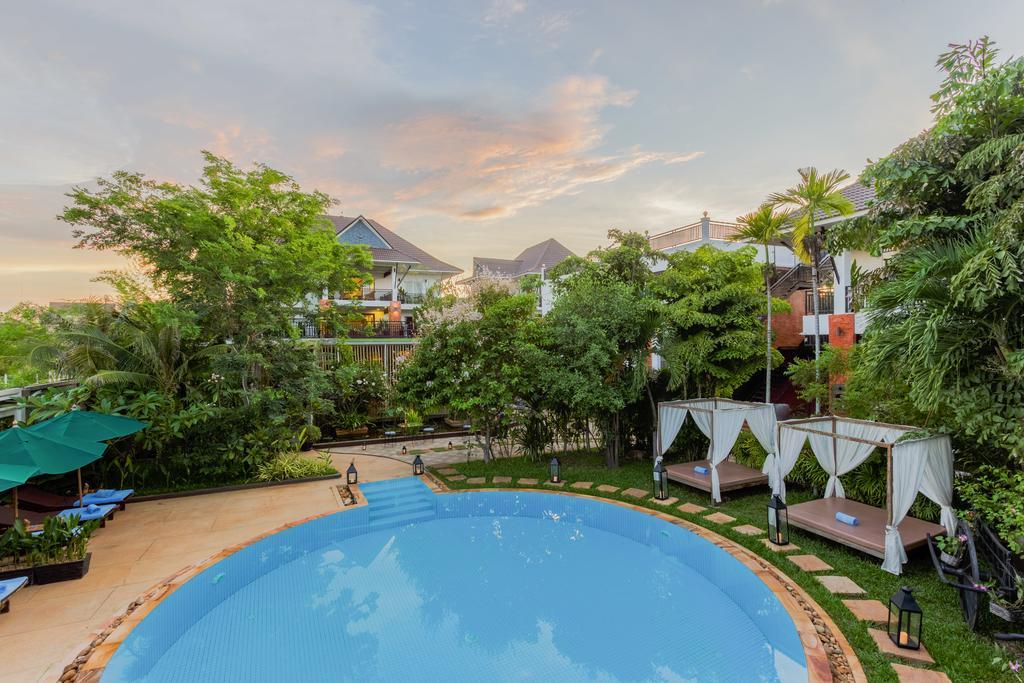 Les Bambous Village Siem Reap Exterior photo