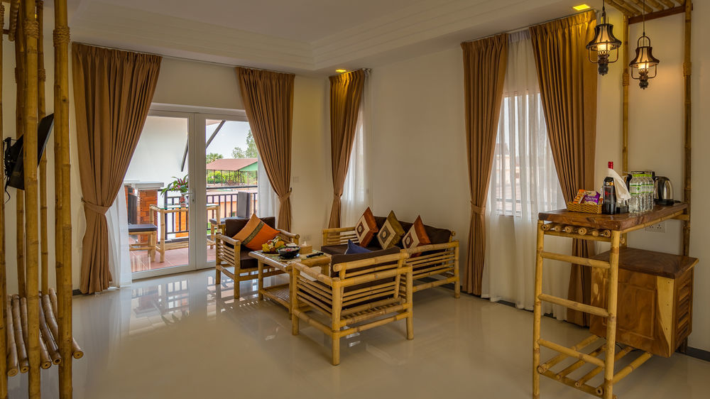 Les Bambous Village Siem Reap Exterior photo