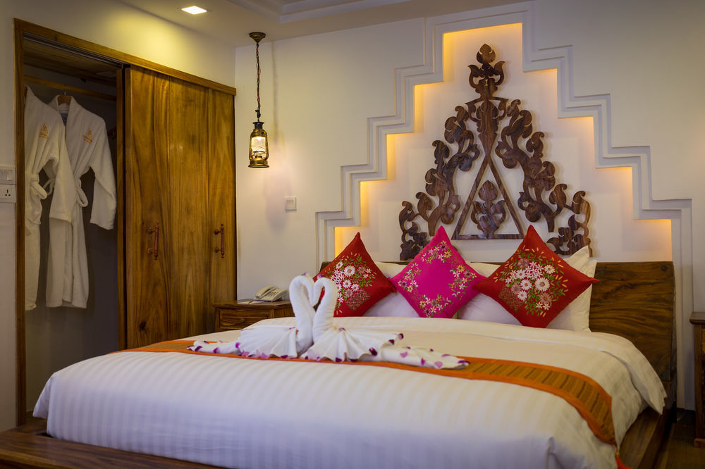 Les Bambous Village Siem Reap Exterior photo