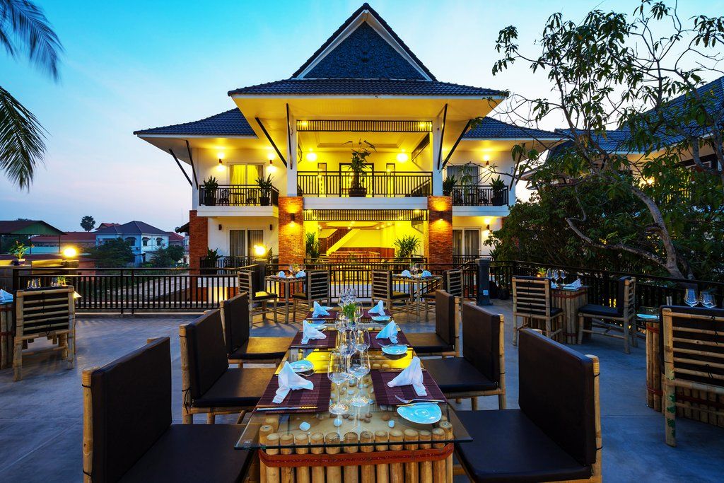 Les Bambous Village Siem Reap Exterior photo