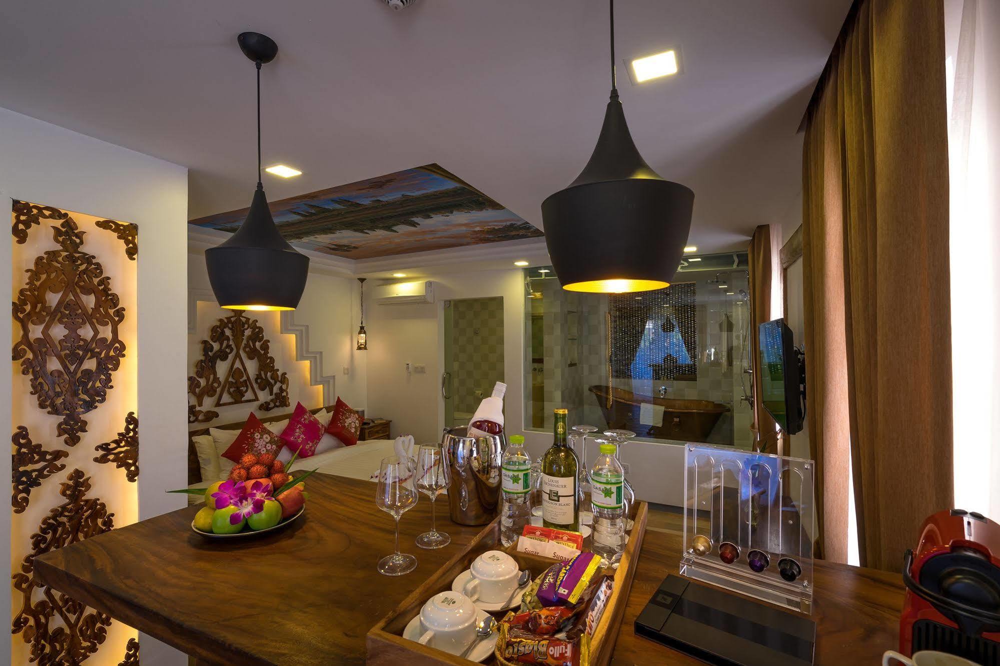 Les Bambous Village Siem Reap Exterior photo