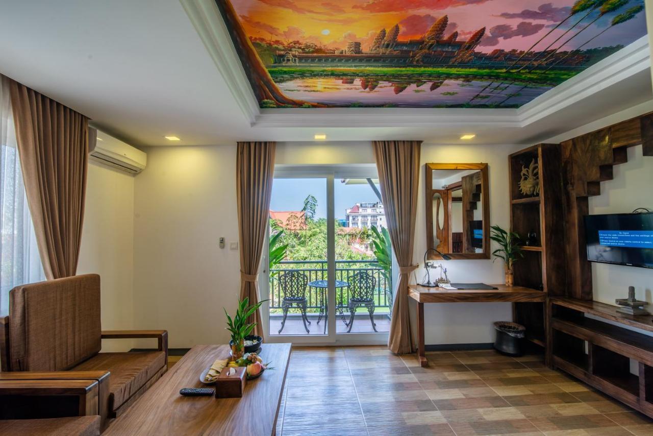Les Bambous Village Siem Reap Exterior photo