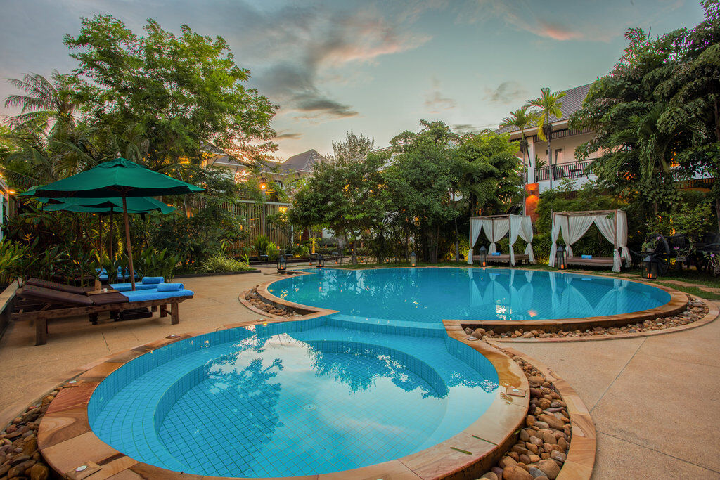 Les Bambous Village Siem Reap Exterior photo